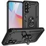 Mobigear Armor ring Samsung Galaxy A36 Hülle Hardcase Backcover Stoßfest mit Ringhalter - Schwarz