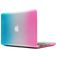 Mobigear Rainbow Matte MacBook Pro 15 Zoll (2008-2012) Hardcase Hülle MacBook Case - Blau / Pink - Model A1260 / A1286