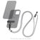 Mobilize Lanyard Verstellbare Universal-Handykette - Grau