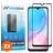 Mobigear Premium Xiaomi Redmi 9C Panzerglas Displayschutz - Hüllenfreundlich - Schwarz (2er Pack)