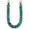 Mobigear Kunststoff Marble Chain Verstellbare Universal-Handykette - Aqua