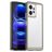 Mobigear Crystal Xiaomi Redmi Note 12 Hülle Hardcase Backcover - Transparent / Grau