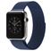 Mobigear Style Loop Milanaise Apple Watch Armband Magnetverschluss - 42/41/40/38 mm - Blau