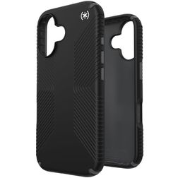 Speck Presidio2 Grip iPhone 16 Hülle Hardcase Backcover Stoßfest - Schwarz