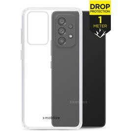 Mobilize Naked Protection Durchsichtig Samsung Galaxy A53 Hülle Hardcase Backcover Stoßfest - Transparent