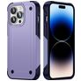 Mobigear Slim Armor iPhone 14 Pro Hülle Hardcase Backcover Stoßfest - Lila
