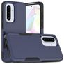 Mobigear Heavy Armor Samsung Galaxy A36 Hülle Hardcase Backcover Stoßfest - Dunkelblau
