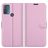 Mobigear Classic Motorola Moto G50 Hülle Klapphülle Geldbörse - Pink
