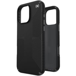 Speck Presidio2 Grip iPhone 16 Pro Max Hülle Hardcase Backcover Stoßfest - Schwarz