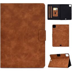 Mobigear Folio iPad Air 5 (2022) Hülle Klapphülle - Braun