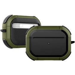 Mobigear Slim Armor Apple AirPods Pro 2 Stoßfeste Hardcase Hülle - Grün