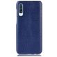 Mobigear Croco Samsung Galaxy A70 Hülle Hardcase Backcover - Blau