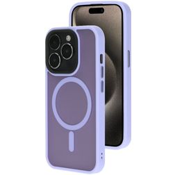 Mobiparts Hardcover iPhone 15 Pro MagSafe Hardcase Backcover - Satin Lila