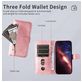 Mobigear Zipper iPhone 17 Pro Max Hülle Klapphülle Geldbörse - Roségold