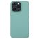 Mobigear Rubber Touch iPhone 14 Pro Max Silikon Hülle Backcover - Grün