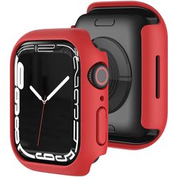 Mobigear Colors (dünn) Apple Watch - 45 mm Hardcase Hülle - Rot