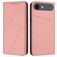 Mobigear Frosted Flip iPhone Air Hülle Klapphülle Geldbörse - Pink