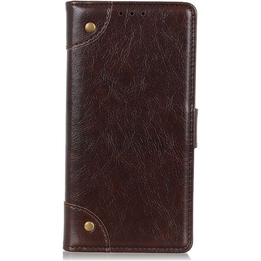 Mobigear Ranch POCO F3 Hülle Klapphülle Geldbörse - Braun