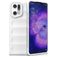 Mobigear Bumpy OPPO Find X5 Pro Hülle Flexibles TPU Backcover - Weiß