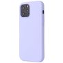 Mobigear Rubber Touch iPhone 12 Silikon Hülle Backcover - Lila