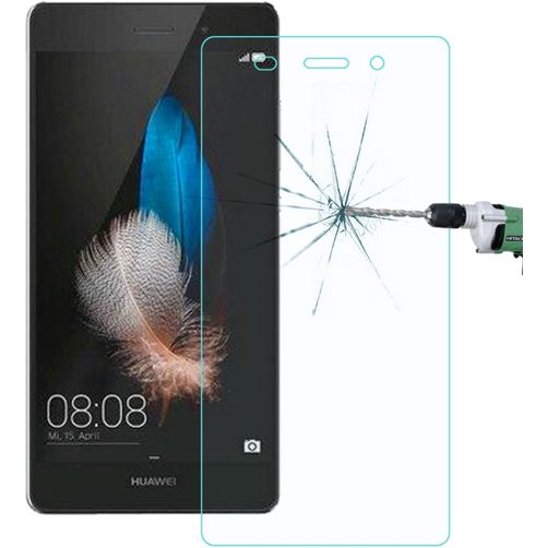 Mobigear Huawei P8 Lite (2016) Panzerglas Gehärtetes Glas Displayschutz - Hüllenfreundlich