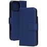 Mobiparts Wallet iPhone 16 Pro Max MagSafe Hülle Echtes Leder Klapphülle Geldbörse - Blau