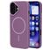 Mobiparts Slim Line iPhone 16 MagSafe Hardcase Backcover - Imperial Purple