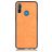 Mobigear Stitch Realme C3 Hülle Backcover - Orange