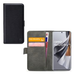Mobilize Classic Gelly Wallet OPPO Reno 10 Pro Hülle Klapphülle Geldbörse - Schwarz