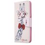 Mobigear Design Huawei P40 Lite Hülle Klapphülle Geldbörse - Giraffe