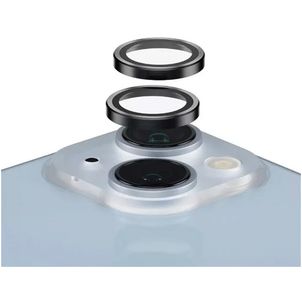 PanzerGlass Hoops iPhone 14 Gehärtetes Glas Kameralinsen Schutz - Hüllenfreundlich