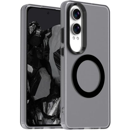 Mobigear Shockproof OnePlus Nord CE 4 Lite MagSafe Hülle Hardcase Backcover - Schwarz