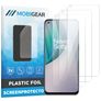 Mobigear OnePlus Nord N10 5G Displayschutz Schutzfolie - Hüllenfreundlich (3er Pack)