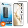 Mobigear Premium HONOR 200 Pro Panzerglas Gehärtetes Glas Displayschutz - Hüllenfreundlich - Schwarz (2er Pack)