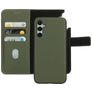 Mobiparts Samsung Galaxy A34 Hülle Echtes Leder Abnehmbare 2in1 Klapphülle Geldbörse - Grün