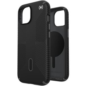 Speck Presidio2 Grip iPhone 15 MagSafe Hardcase Backcover Shockproof - Schwarz