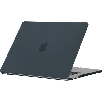 Mobigear Matte MacBook Air 15 Zoll (2023-2026) Hardcase Hülle MacBook Case - Schwarz - Model A2941 / A3114 / A3241 / A3448