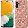 Mobigear Glitter Samsung Galaxy A54 Hülle Hardcase Backcover - Roségold