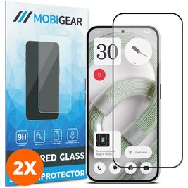 Mobigear Premium Nothing Phone (2a) Plus Panzerglas Gehärtetes Glas Displayschutz - Hüllenfreundlich (2er Pack)