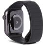 Decoded Magnetic Traction Strap Leder Apple Watch Armband Magnetverschluss - 42/41/40/38 mm - Schwarz