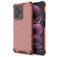 Mobigear Honeycomb POCO X5 Pro Hülle Hardcase Backcover Stoßfest - Rot
