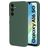Mobiparts Samsung Galaxy A16 Silikon Hülle Backcover - Forest Green