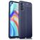 Mobigear Luxury OPPO Reno 4 Hülle Flexibles TPU Backcover - Blau