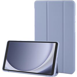 Mobigear Tri-Fold Gel Samsung Galaxy Tab A9 (2023) Hülle TPU,Kunstleder Klapphülle - Lila