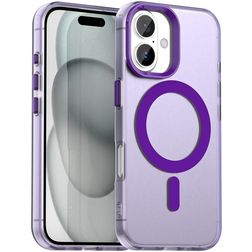Mobigear Shockproof iPhone 17 MagSafe Hülle Hardcase Backcover - Lila