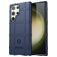 Mobigear Rugged Shield Samsung Galaxy S24 Ultra Hülle Flexibles TPU Backcover Stoßfest - Blau