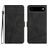 Mobigear Stitch iPhone Air Hülle Klapphülle Geldbörse - Schwarz