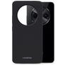 Mobilize Rubber Gelly Xiaomi Redmi 14C Hülle Flexibles TPU Backcover - Schwarz