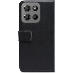 Mobilize Classic Gelly Wallet Motorola Moto G15 Klapphülle Portemonnaie - Schwarz