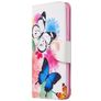 Mobigear Design Huawei P40 Lite E Hülle Klapphülle Geldbörse - Schmetterling
